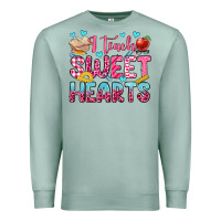 Seafoam i teach sweet hearts olivia Premium Sweatshirt - OliviaCreatesArt