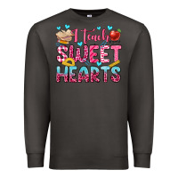 Smoke i teach sweet hearts olivia Premium Sweatshirt - OliviaCreatesArt