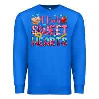 True Royal i teach sweet hearts olivia Premium Sweatshirt - OliviaCreatesArt