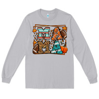 Moon Dust Fall American Football Autumn Mama Long Sleeve Tee - LillyAllenDesigns