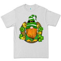Dove Grey st patricks day gnomes horseshoe shamrock gold Premium Tee - Artiststas