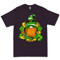 Plum st patricks day gnomes horseshoe shamrock gold Premium Tee - Artiststas