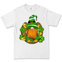 White st patricks day gnomes horseshoe shamrock gold Premium Tee - Artiststas