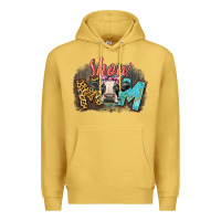 Antique Gold Show mom cow Premium Hoodie - CowGirlArtShop