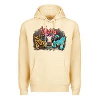 Pina Colada Show mom cow Premium Hoodie - CowGirlArtShop