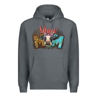 Rock Show mom cow Premium Hoodie - CowGirlArtShop