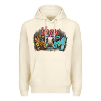 Sandshell Show mom cow Premium Hoodie - CowGirlArtShop