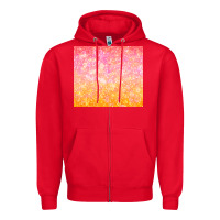Red orange pink ombre glitter Zipper Hoodie - TumblerDesignByShophia
