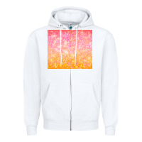White orange pink ombre glitter Zipper Hoodie - TumblerDesignByShophia