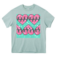 Arona Nursing Heart Seamless Pattern Heavy Core Tee - BundleAndBundleShop