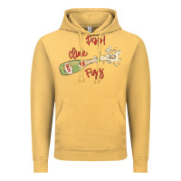 Vintage Mustard cheers to the new year Vintage Hoodie - MaliasSmallBusiness