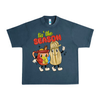 Midnight Navy tis' the season mexican food Urban Heavy Tee - MaliasSmallBusiness