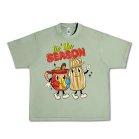 Oil Green tis' the season mexican food Urban Heavy Tee - MaliasSmallBusiness