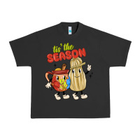Pigment Black tis' the season mexican food Urban Heavy Tee - MaliasSmallBusiness