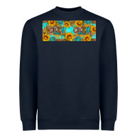 Navy Cozy Vibes Heavyweight Sweatshirt - Artiststas