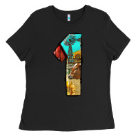 Black farm life alphabet numbers 1 Ladies Tee - BundleAndBundleShop