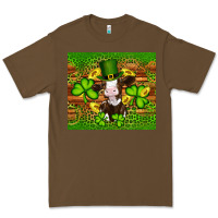 Cacao st patricks day cow Premium Tee - Artiststas