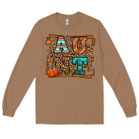 Toasted Coconut Fall Autumn Leopard Aunt Long Sleeve Tee - LillyAllenDesigns