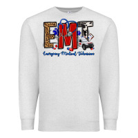 Oatmeal Heather emt emergency medical technician Premium Sweatshirt - OliviaCreatesArt