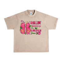 French Oak crocin' around the christmas tree Urban Heavy Tee - MaliasSmallBusiness