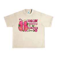 Sandshell crocin' around the christmas tree Urban Heavy Tee - MaliasSmallBusiness