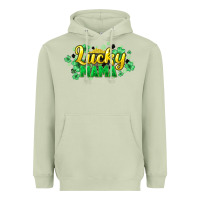 Matcha lucky mama st patricks Heavyweight Hoodie - HowdyJamesFarm