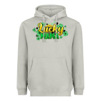 Moon Dust lucky mama st patricks Heavyweight Hoodie - HowdyJamesFarm
