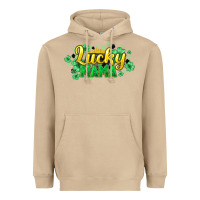 Mushroom lucky mama st patricks Heavyweight Hoodie - HowdyJamesFarm