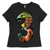 Black farm life alphabet numbers 3 Ladies Tee - BundleAndBundleShop