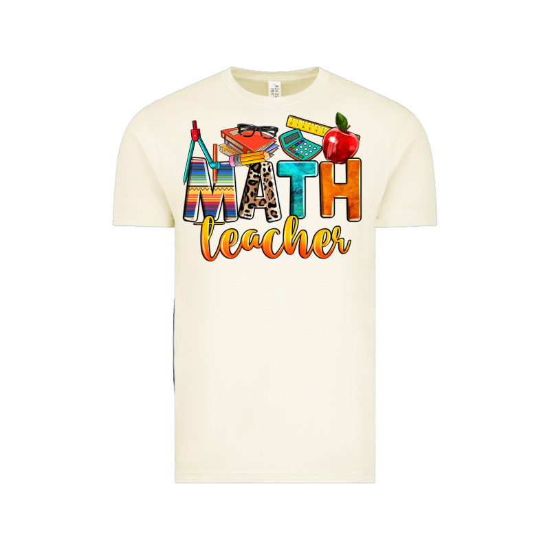 Math Teacher Vintage Tee by NancyCooperArtShop | Teevron