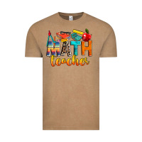 Vintage Coffee math teacher Vintage Tee - NancyCooperArtShop