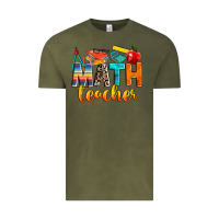Vintage Olive math teacher Vintage Tee - NancyCooperArtShop