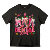 Asphalt pink christmas teeth dental squad Heavy Core Tee - AdoDesignShop