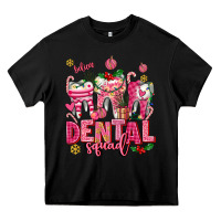 Black pink christmas teeth dental squad Heavy Core Tee - AdoDesignShop