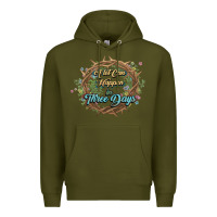 Army Green Crown of thorns Easter Day Premium Hoodie - HowdyJamesFarm