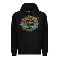 Black Crown of thorns Easter Day Premium Hoodie - HowdyJamesFarm