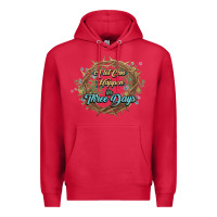 Cardinal Crown of thorns Easter Day Premium Hoodie - HowdyJamesFarm