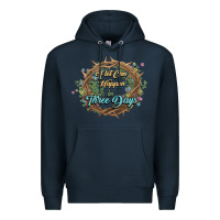 Navy Crown of thorns Easter Day Premium Hoodie - HowdyJamesFarm