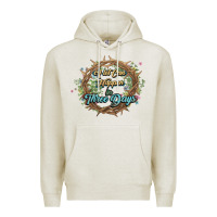 Oatmeal Heather Crown of thorns Easter Day Premium Hoodie - HowdyJamesFarm