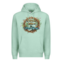 Seafoam Crown of thorns Easter Day Premium Hoodie - HowdyJamesFarm