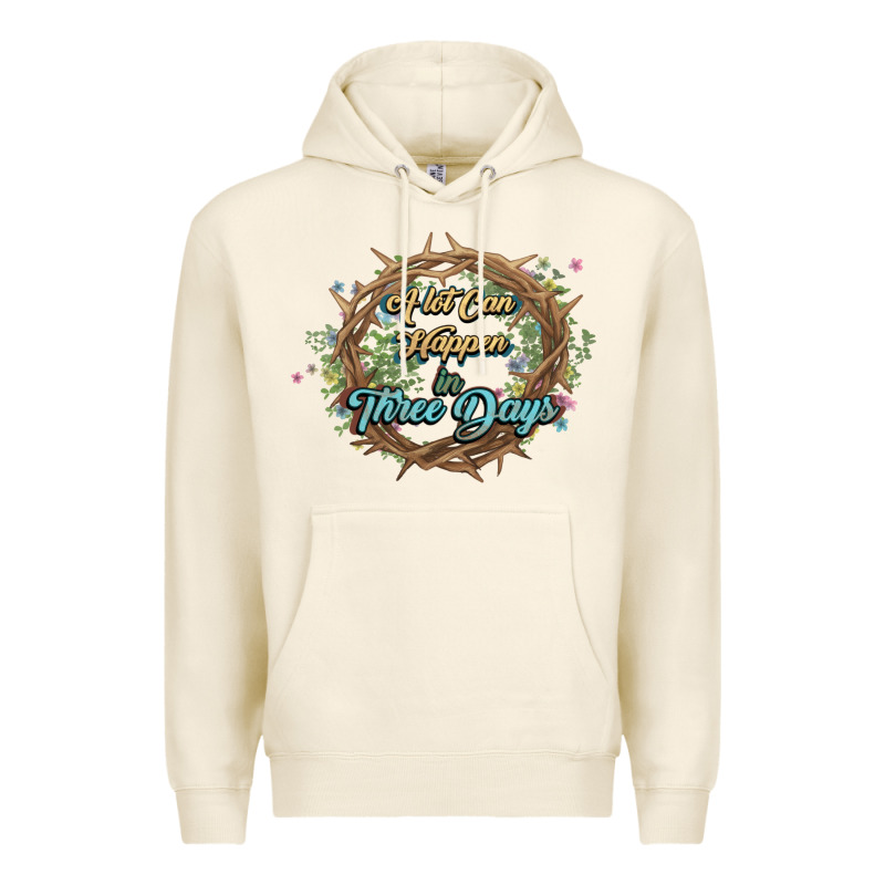 Crown Of Thorns Easter Day Premium Hoodie by HowdyJamesFarm | Teevron
