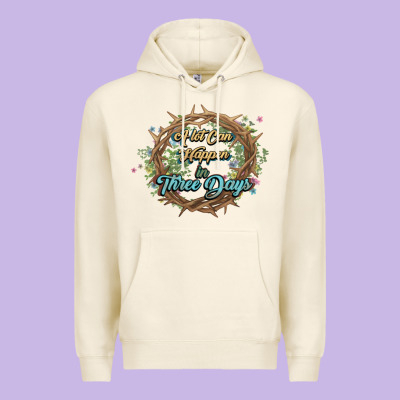 Crown Of Thorns Easter Day Premium Hoodie Designed By Howdyjamesfarm
