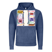 Vintage Denim positive affirmation Vintage Hoodie - MaliasSmallBusiness