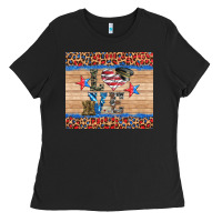 Black western usa soldier love tumbler Ladies Tee - Artiststas