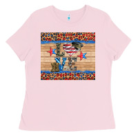 Bubblegum Pink western usa soldier love tumbler Ladies Tee - Artiststas