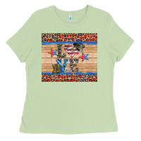 Matcha western usa soldier love tumbler Ladies Tee - Artiststas