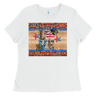 White western usa soldier love tumbler Ladies Tee - Artiststas