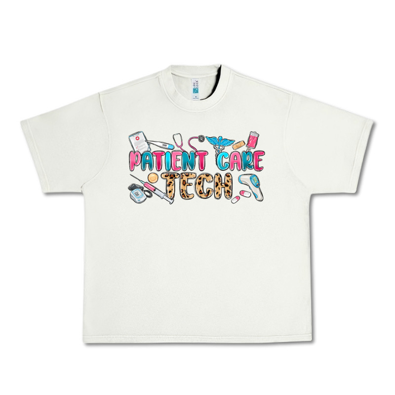Patient Care Tech Urban Heavy Tee by MaliasSmallBusiness | Teevron