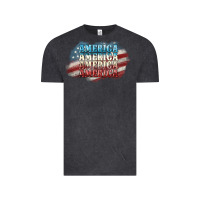 Vintage Black America america Vintage Tee - NancyCooperArtShop