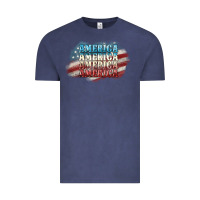 Vintage Denim America america Vintage Tee - NancyCooperArtShop